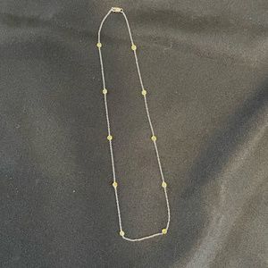 Yellow Stone Necklace